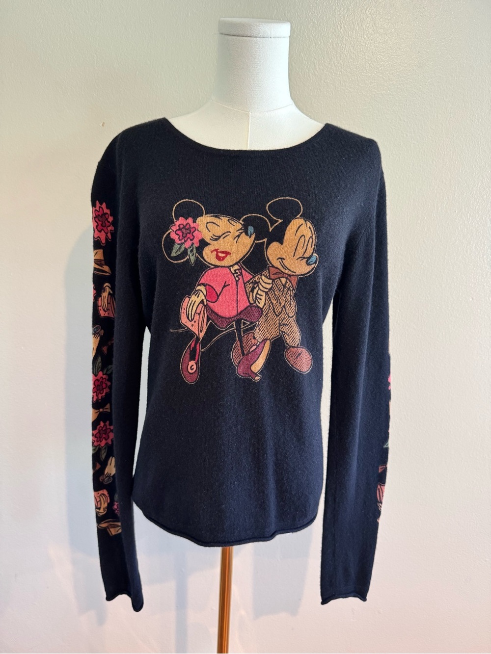 Vintage Disney 100% Cashmere Sweater